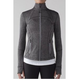 Lululemon Athletica Black and Gray Jacket